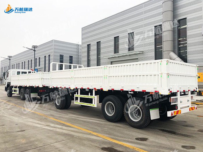 栏板式全挂车