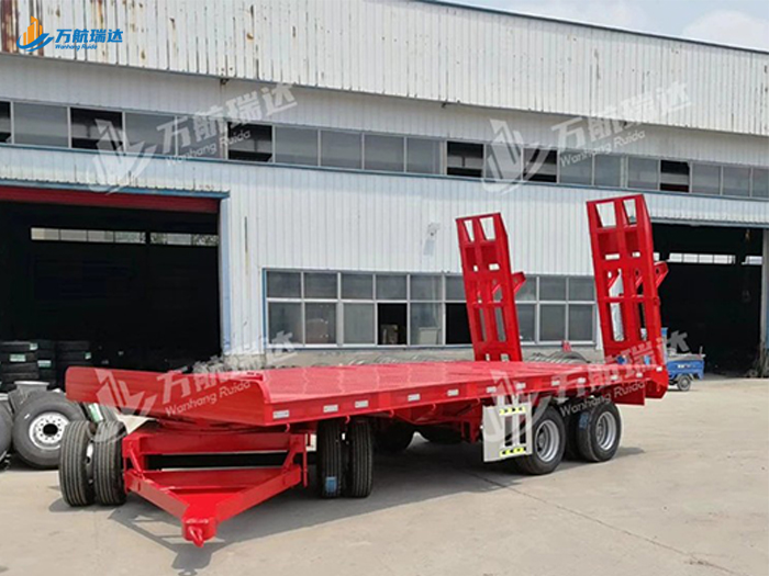 低平板全挂车