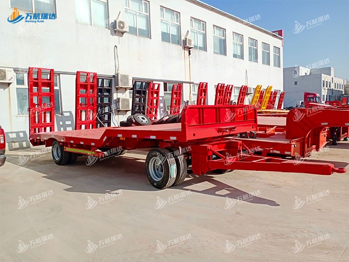 低平板全挂车