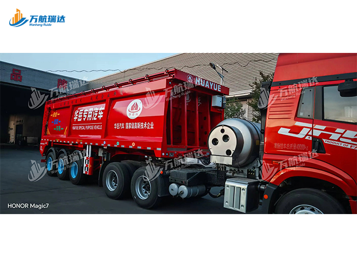 履带式后推自卸车