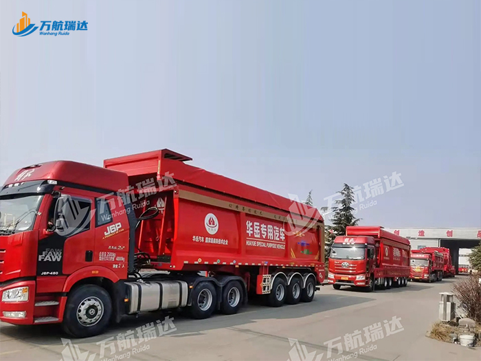 履带式后推自卸车