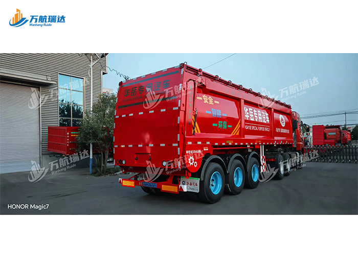 履带式后推自卸车