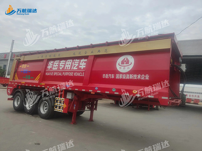 履带式后推自卸车