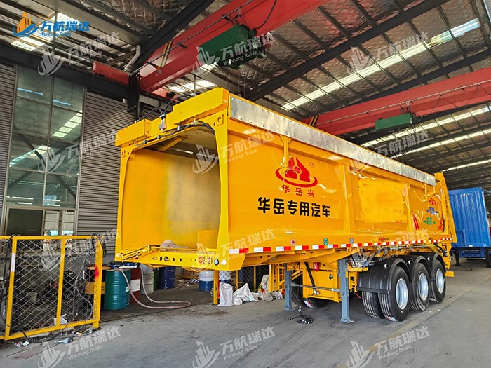 履带式后推自卸车