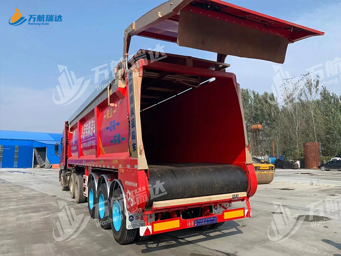 履带式后推自卸车