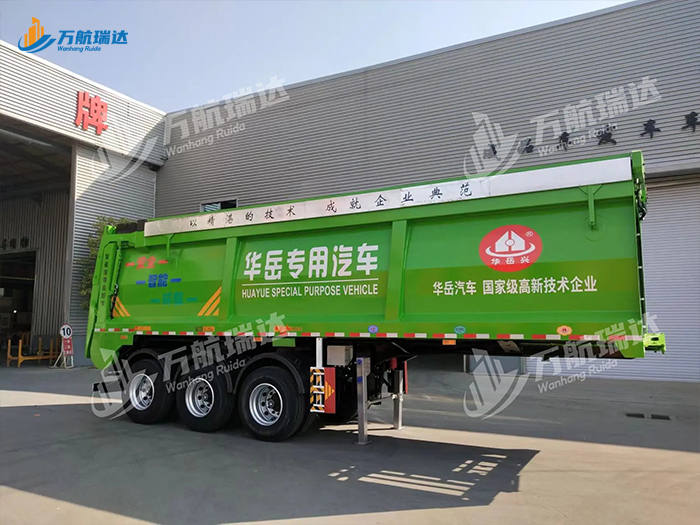 履带式后推自卸车