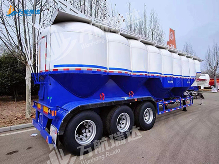 立式物流颗粒罐体运输车