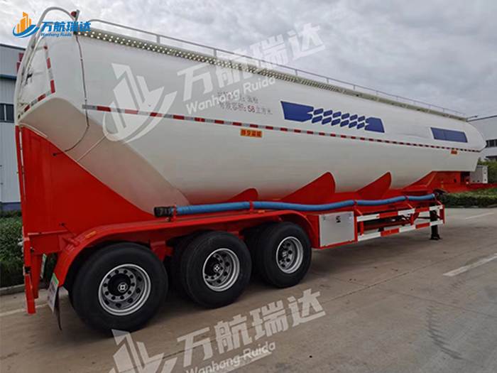 立式物流颗粒罐体运输车