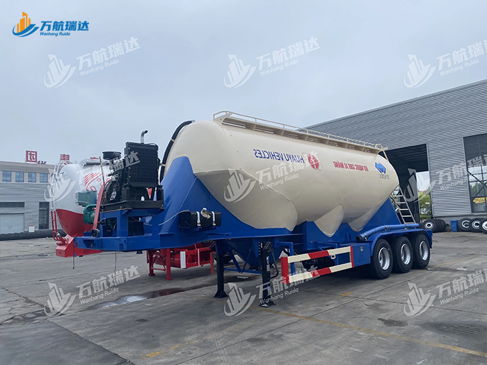 立式物流颗粒罐体运输车