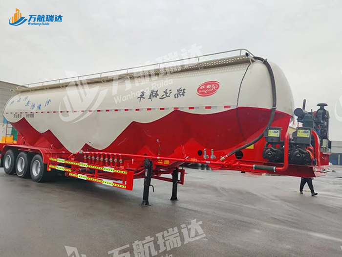 立式物流颗粒罐体运输车