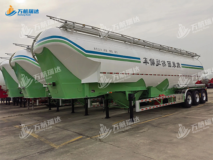 立式物流颗粒罐体运输车