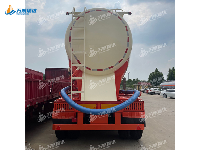 卧式罐粉粒物料运输半挂车
