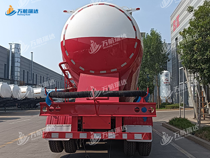 卧式罐粉粒物料运输半挂车