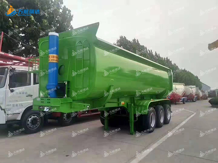 U型罐粉颗粒物料运输半挂车