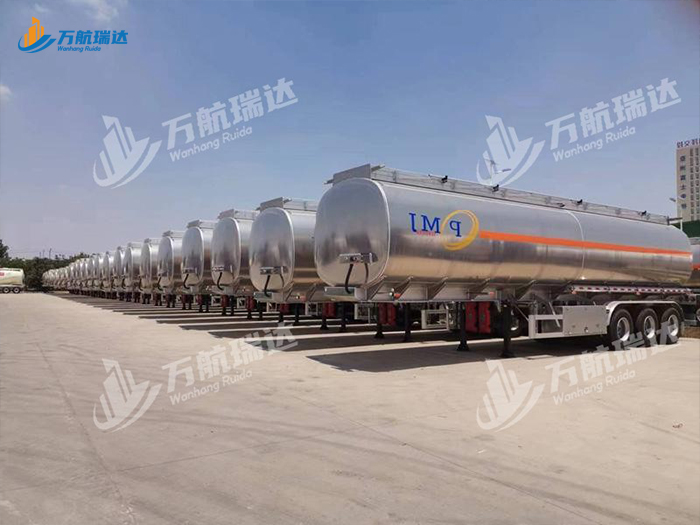 铝合金油罐车