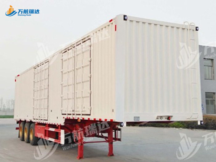 物流运输集装箱半挂车