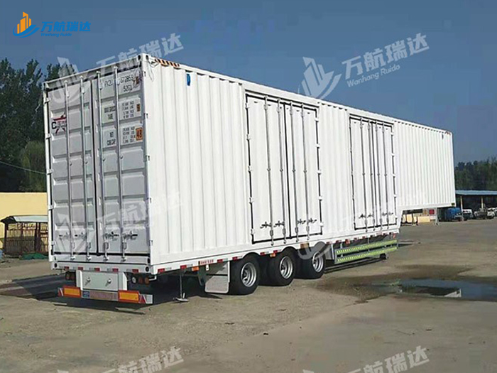 物流运输集装箱半挂车