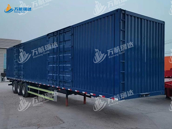 物流运输集装箱半挂车