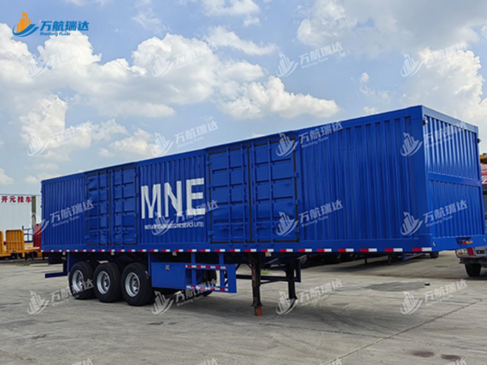 物流运输集装箱半挂车
