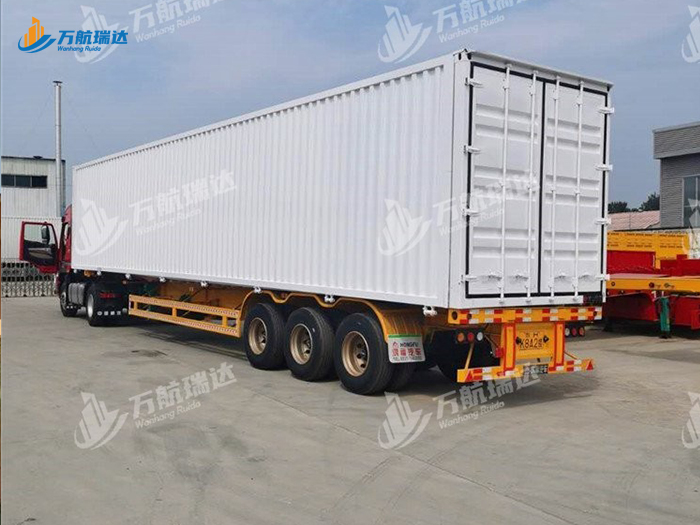 物流运输集装箱半挂车
