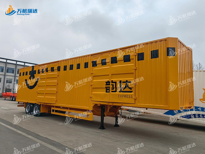物流运输集装箱半挂车