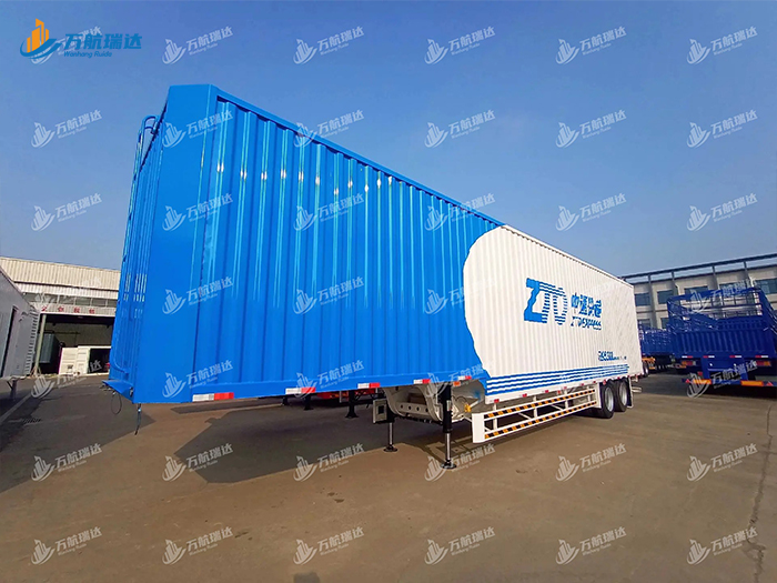 物流运输集装箱半挂车