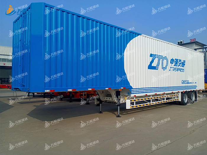 物流运输集装箱半挂车