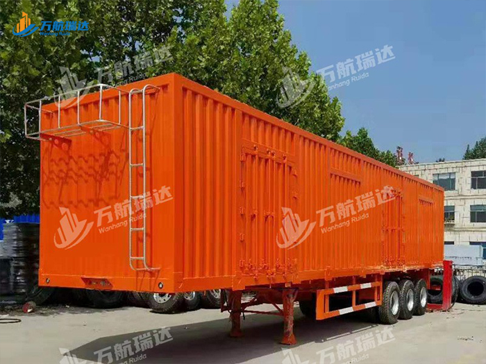 物流运输集装箱半挂车