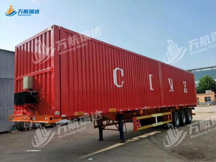 物流运输集装箱半挂车