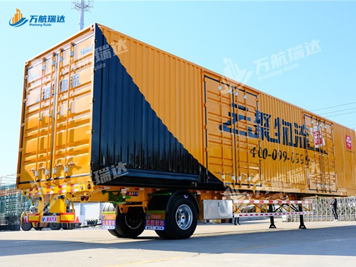 物流运输集装箱半挂车
