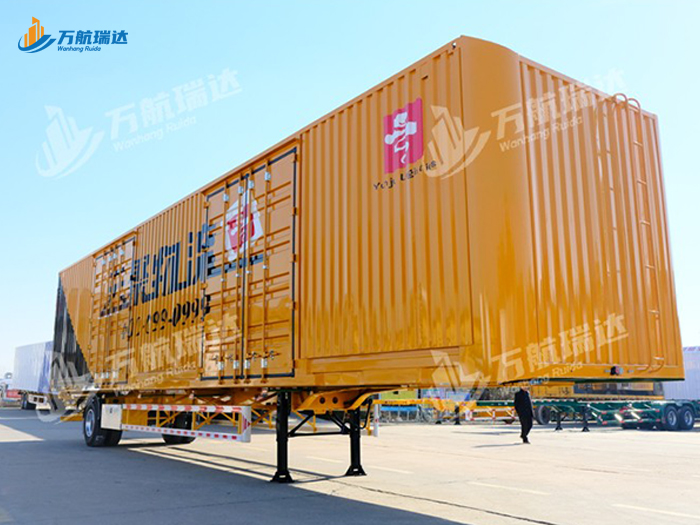 物流运输集装箱半挂车
