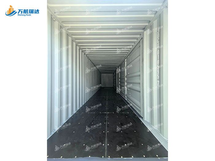 直梁式集装箱半挂车