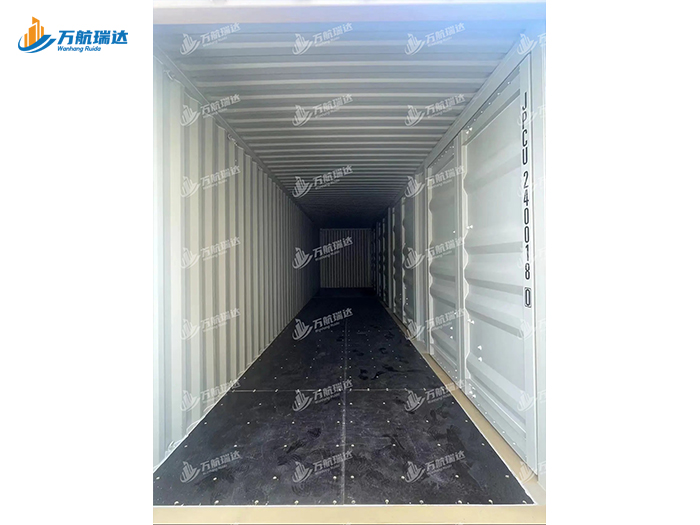 直梁式集装箱半挂车