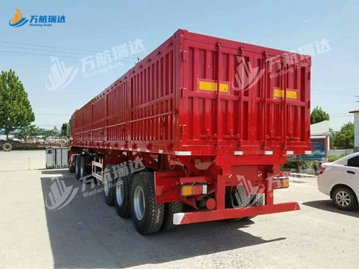 厢式侧翻自卸半挂车