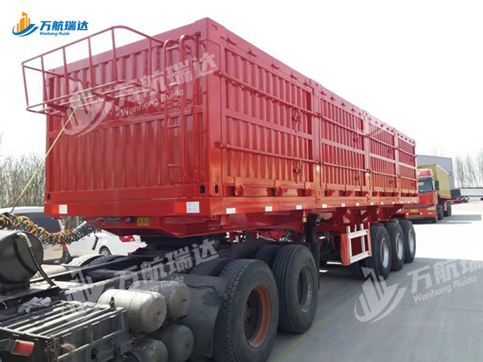 厢式侧翻自卸半挂车