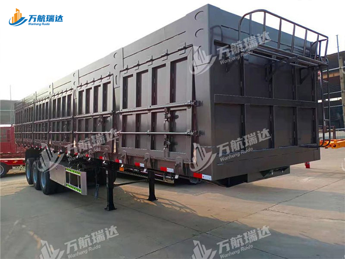 厢式侧翻自卸半挂车