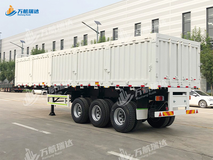 厢式侧翻自卸半挂车