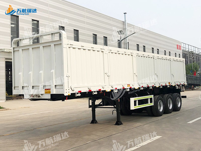 厢式侧翻自卸半挂车