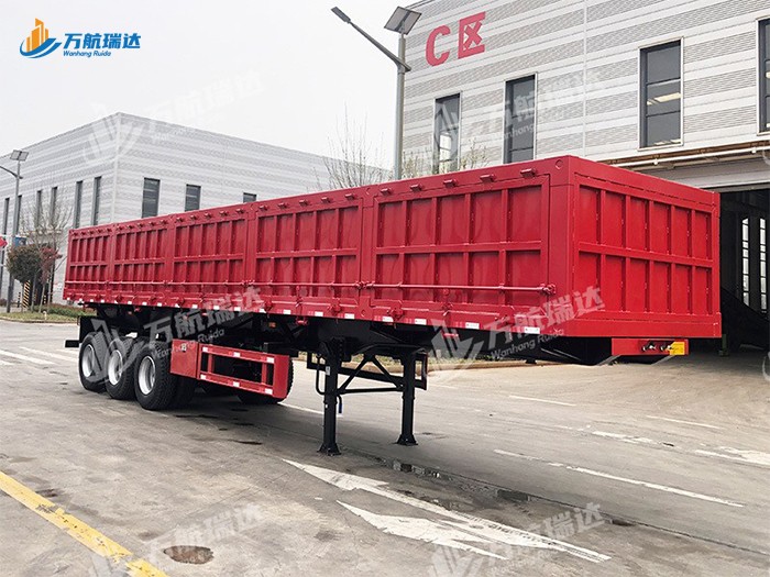 厢式侧翻自卸半挂车