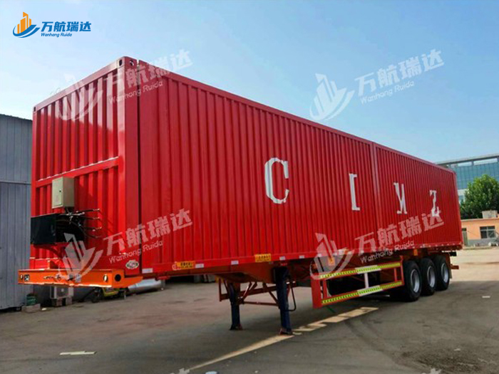 物流运输厢式半挂车