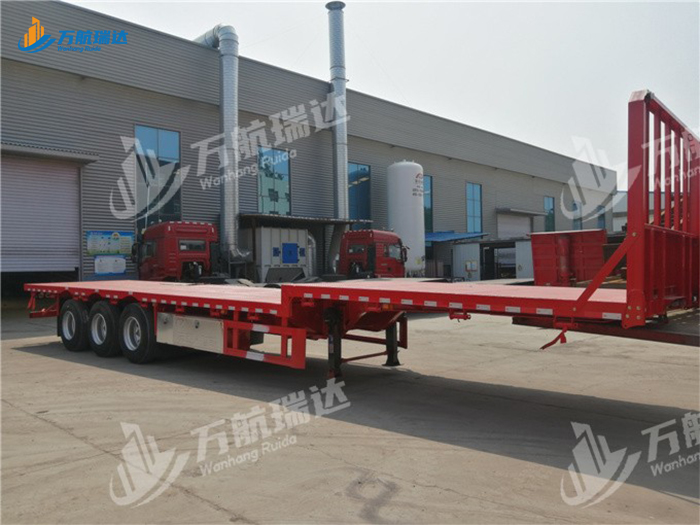 高低平板半挂车