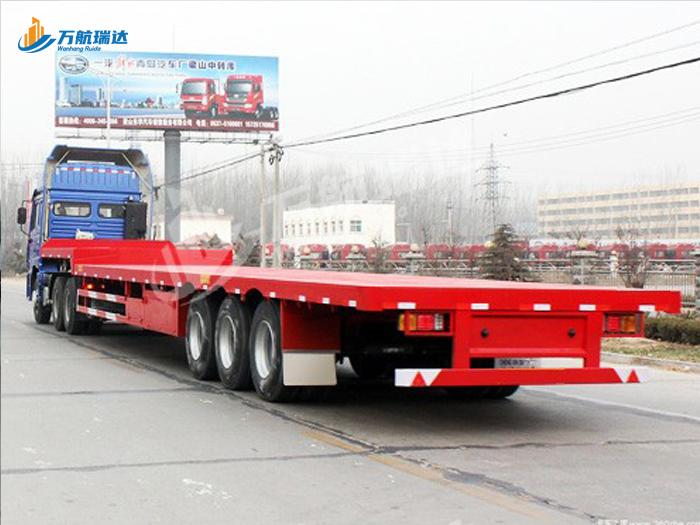 高低平板半挂车