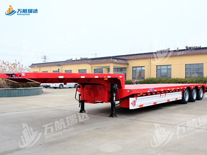 高低平板半挂车