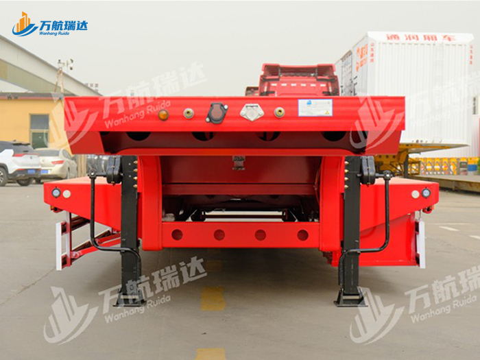 高低平板半挂车