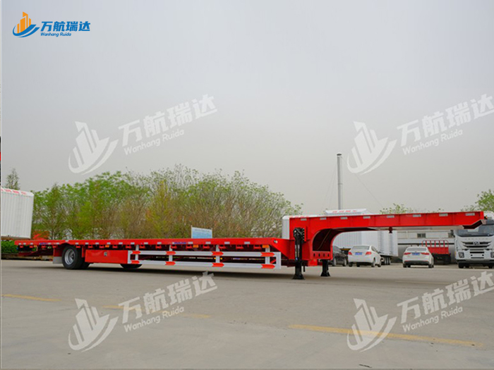 高低平板半挂车