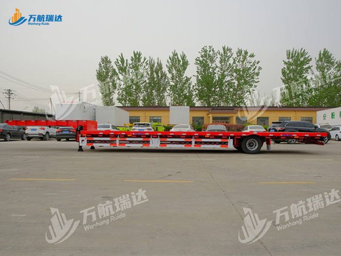 高低平板半挂车