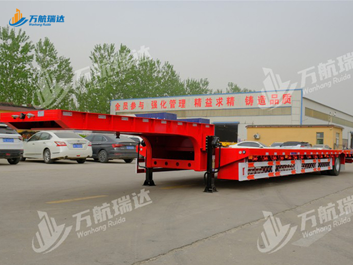 高低平板半挂车