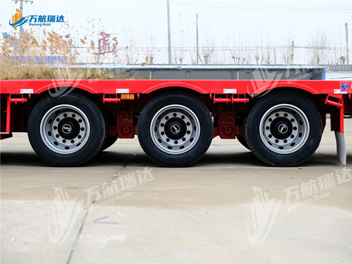 高低平板半挂车