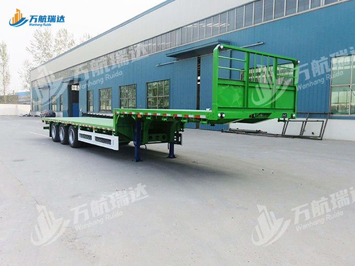 高低平板半挂车