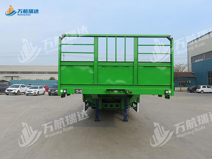 高低平板半挂车